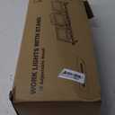 22000 Lumen Work Lights with Stand, 3 Head Portable LED Work Light, with Adjustable & Foldable Tripod Stand, IP66 Waterproof Lamp for Outdoor Indoor Job Site Workshop Garage Construction Site Lighting