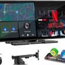 Upgraded 11" CarPlay Screen for Car, Built-in Net-Flix/YouTube/TikTok and Other Apps (No Mirroring Needed), Wireless Car Stereo for Apple Carplay & Android Auto with HD Backup Camera,OTA Updates