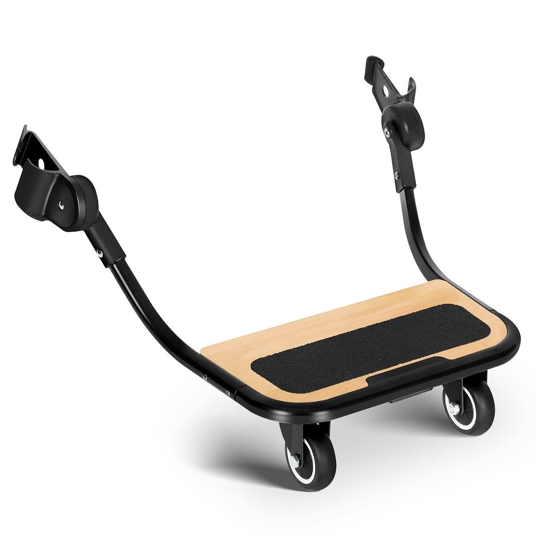 Stroller Board for Vista (Models 2015-2019),Vista V2,and Vista V3 Strollers,Stroller Standing Board with 360 Universal Wheel,Use EVA Foam Wheels Smoothly Nnavigate Through Rugged Roads