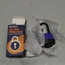 SEPOX Heavy-Duty 44mm 1.75" Out-Door Padlock Keyed-Alike, Water-Resistant Cover, Steel Lock with Same-Key, Extra-Long-Shackle Anti-Rust, Brass Cylinder for Boat, Fishing, Marine, Fence