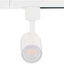Amped Collection 3-Light 48in Field Cuttable LED Track Lighting Kit with 3 LED 3000K Warm White Track Heads, 4ft Track, End Caps, Floating Feed in White Finish, 1-cct Fixed 3000k Warm White Led