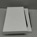 Floating Shelves for Wall White Shelves Bathroom, Bedroom and Living Room, Wall Shelves & Book Shelf, Hanging Shelf, Modern Wooden Wall-Mounted Small Floating Shelf, 12x7x1.5 in, Set of 2