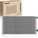 A-Premium Air Conditioning A/C Condenser 4977 Compatible with Honda Civic 2001-2005 & Acura EL 2001-2005, L4 1.7L, Sedan Coupe