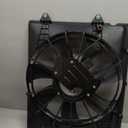 PHILTOP 623130 Radiator Cooling Fan Assembly, Compatible with C300, C250, C350, E350, E400, GLK350, GLK250, C63 AMG, E250, E550, CLS400, SLK350, SLK250, SLK300, SLC300, SLC43 AMG, Replace # 2045000293