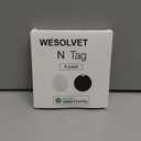 Tracker Tag 4 Packs Bluetooth Tracker, Smart Tag Locator Tracking Device, Keys Finder and Item Locator,Air Tracker Item Finders with Find My(iOS Only) Track Your Keys,Wallet,Luggage (White and Black)