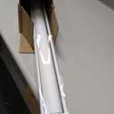 AOSKY Blackout Roller Shades Cordless Blinds for Windows, Free-Stop Shades with Valance, Thermal Insulated Fabric, UV Protection, Natural Woven Blinds for Home and Office (38" W x 72" H, White)