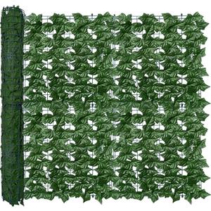 ODTORY Artificial Ivy Privacy Fence Wall Screen,40X120 in UV-Anti Faux Greenery Backdrop Ivy Vine Leaf Hedges Fence Panels for Patio, Balcony, Garden, Backyard Indoor Outdoor Green Wall Decor