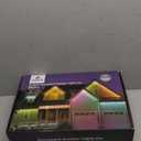 APPECK Permanent Outdoor Lights Pro 100ft, 72W RGBCW Eaves Lights with 72 LED Lights, 80lm, Cuttable, 111 Scene Modes, IP67 Waterproof Lighting for Christmas Decoration, Compatible with Alexa, White