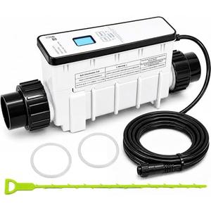 Upgraded IC60 Salt Cell Replacement for Pentair IntelliChlor IC20 EC-521105, 3+ Year Titanium Plates with Optimized Coating, Salt Chlorine Generator Cell for Pools up to 60,000 Gallons, 2.0 lbs/Day
