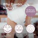 Bambo Nature Hypoallergenic Baby Diapers, Eco-Labelled Sustainable Diapers, Enhanced Leakage Protection, Totally Chlorine-free, Skin Friendly, and Super Absorbent - Size 6 (24 Count)