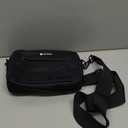 COOWONE Dog Treat Pouch with Removable Small Pet Training Treat Pouches, Built-in Poop Bag Dispenser, Adjustable Shoulder Strap Cross Body Dog Walking Bag (Black)