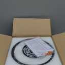 Crystal Ceiling Light Fixture, Modern Semi Flush Mount Ceiling Light,Crystal Chandelier for Kitchen Bedroom Bathroom Entryway Black (Bulb not Included)