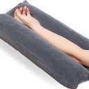 Arm Elevation Pillow Shredded Memory Foam Filled Arm Stabilizer Elevation Pillow for Swelling and Circulation Pain Relief for Shoulder Surgery and Leg Injury Washable Cover, Medium: 20.5"X11.8"X3"
