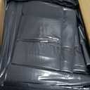 Plasticplace Contractor Trash Bags 55-60 Gallon, 3.0 Mil, Black Heavy Duty Garbage Bag, 38 X 58 (50Count)