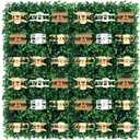 4 Pcs Green Grass Claw Hair Clip Holder grass Hair Clip hanger Organizer Display for Women Girls Wall, Door, Closet