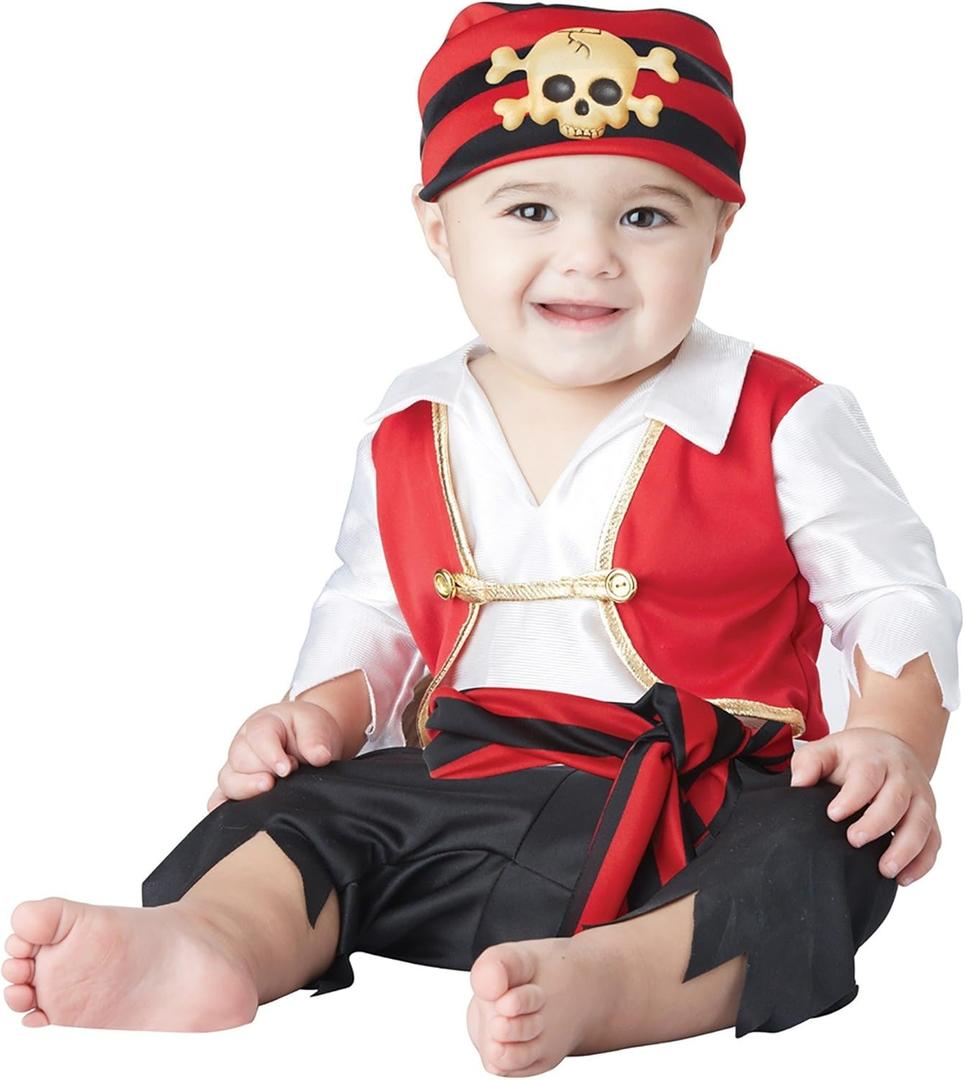 California Costumes Baby Boys' Wittle Werewolf Infant (12 to 18 months, Black/White/Red)