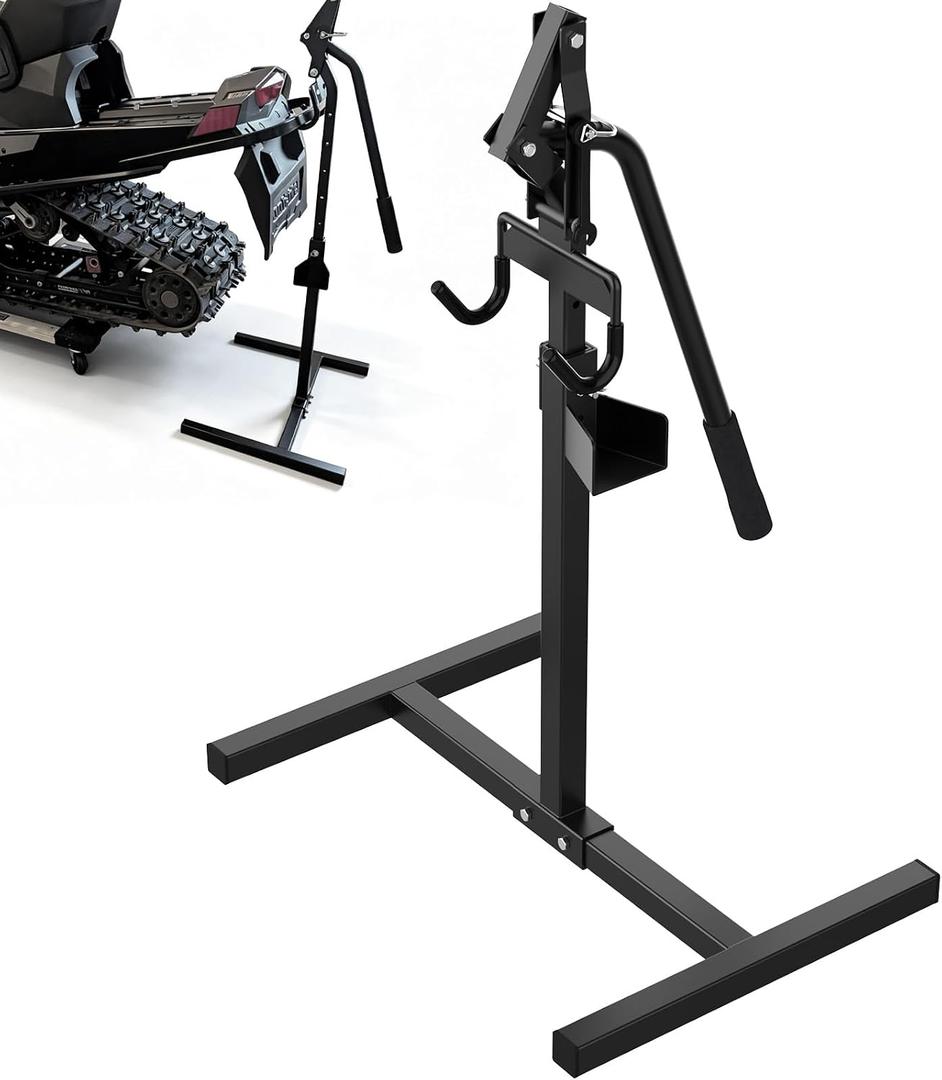 Snowmobile Lever Lift Stand for Snowmobile Support up to 2000 lbs, Universal Fit