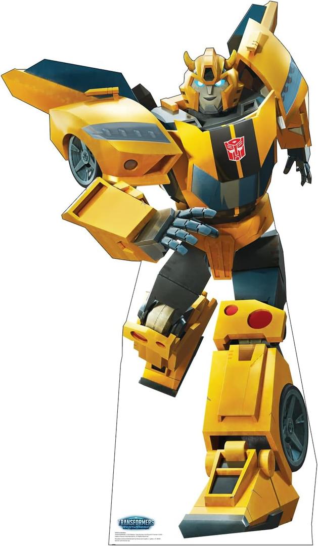 Cardboard People Bumblebee Cardboard Cutout Standup - Transformers: EarthSpark (TV Series)