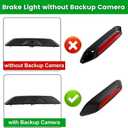 LED Third Brake Light with Backup Camera Compatible with 2018 2019 Ford Transit 150 250 350 350HD Rear Center High Mount 3rd Stop Lamp Replace JK4Z13A613AA JK4Z13A613AD