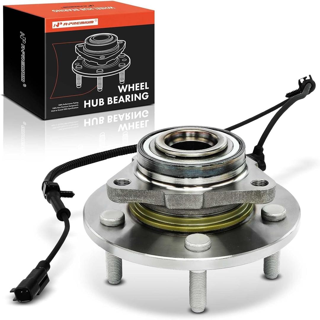 A-Premium Front Wheel Bearing and Hub Assembly with ABS 5-Lug Compatible with Ram 1500 2012-2018, 1500 Classic 2019-2022