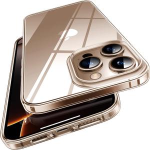 TORRAS Crystal Clear for iPhone 16 Pro Case, Ultra-Thin [Non-Yellowing] [Military Protection] Slim Fit Silicone TPU Cover for iPhone 16 Pro Phone Case, Soft, Clear, 6.3 inch