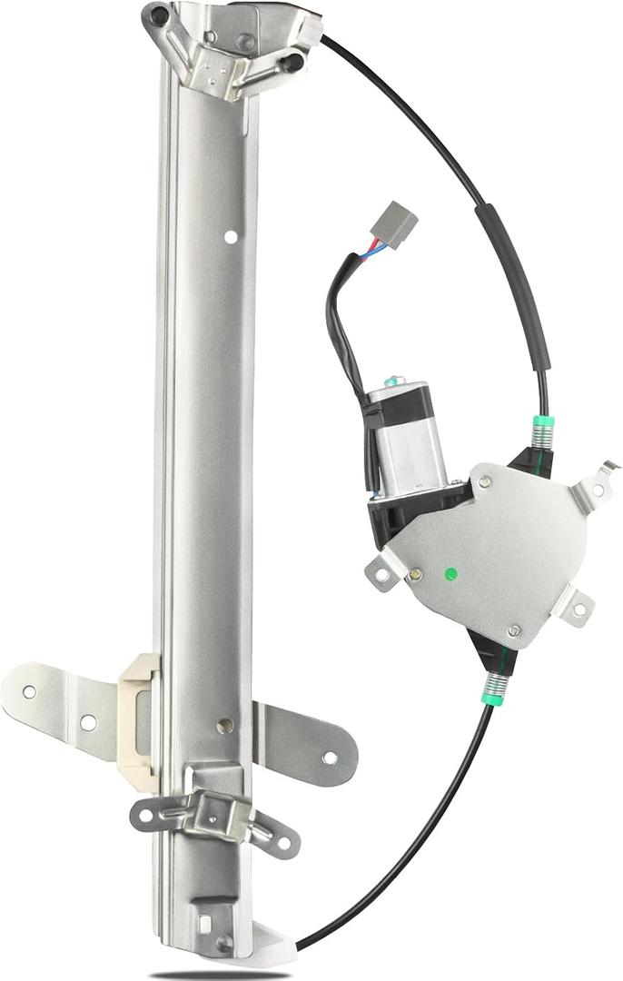 Front Power Window Regulator Driver Side with Motor Replacement for Lincoln Town Car TownCar 1998 1999 2000 2001 2002 2003 2004 2005 2006 2007 2008 2009 2010 2011, Left Side, 741-686