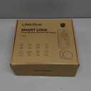 Ulecoce Fingerprint Keypad Deadbolt with Handle Set, Keyless Entry Door Lock, Door Locks for Front Door Lock Set, App Control, Auto Locking, Easy to Install, Matte Black