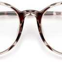 Gaoye Blue Light Blocking Glasses, Retro Round Eyewear Frame Anti Eyestrain Computer Glasses for Women Men (*Leopard)