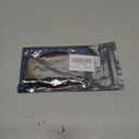 (Real 18AWG) 1 Pairs 12V 5A DC Power Pigtail Barrel Plug Connector Cable, 2.1mm x 5.5mm Male Female DC Pigtail Connectors for CCTV Security Camera and 12V Power Supply Adapter (1 Male+1 Female)