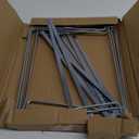 Officemate Hanging File Frames, Letter Size, Rails fits 24 to 27, Files Cabinet, Steel, 2 Sets (91999) , Silver