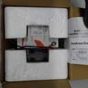 GEYA Mini ATS Automatic/Manual Transfer Switch, Solar Auto Dual Power Over & Under Voltage Switch 50/60Hz Grid to AC Generator(3Pole 100A 220V)