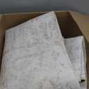 5x7 Area Rugs for Living Room: Washable Rug Vintage Large Rugs Soft Non Slip Low Pile Rug Floral Distressed Floor Carpet for Bedroom Kitchen Nursery Dining Room Home Office (Beige, 5'x7')