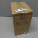 Cordless Table Lamp, 5000mAh Rechargeable Battery Operated Portable Lamp, Dimmable+3 Colors LED Touch Control, Modern Crystal Lamp for Bedroom, Kitchen, Bar, Office (Sliver-2 Pack)