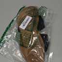 Sksshion Women's Bow Knot Slides Open Toe Flat Sandals Summer Slip On Slippers (8.5, Black)