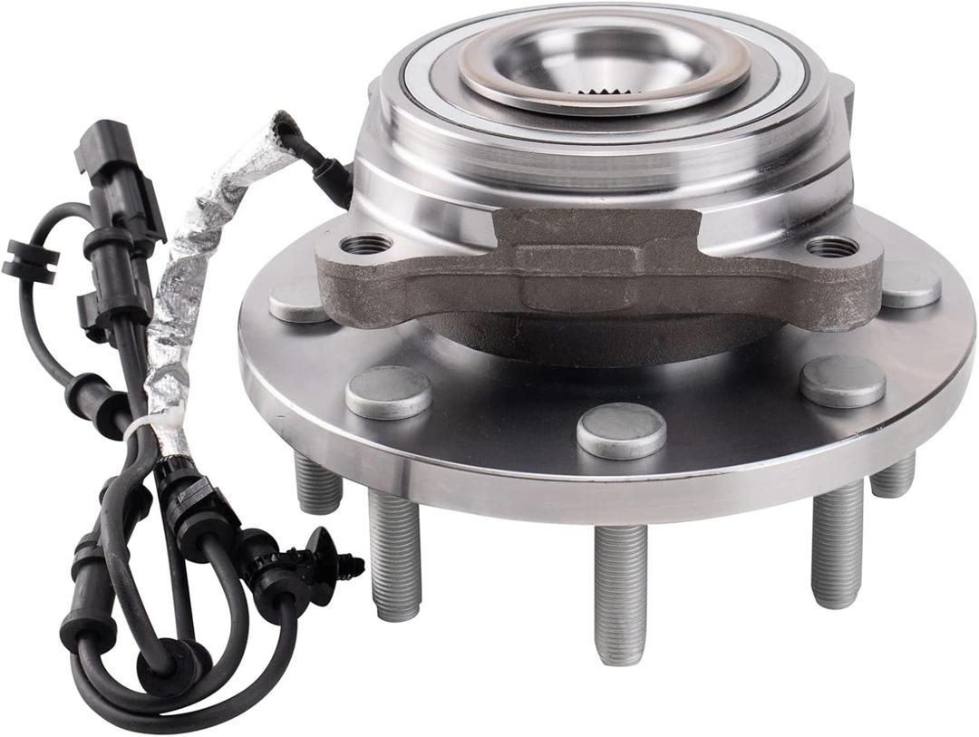 TRQ Front Wheel Bearing & Hub Assembly Compatible with 2019-2024 Ram 2500 3500