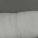 ACCURATEX Hybrid Pillow for Sleeping, Adjustable Shredded Memory Foam Pillow Core with Fluffy Down Alternative Fill Removable Cotton Cover,for Side,Back,Stomach Sleepers,King Size (King(Pack of 1), White)