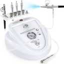 Upgraded 2 IN1 Diamond Microdermabrasion Machine, Beauty Star Professional Diamond Dermabrasion Facial Devices System at Home, Face Pore Cleansing Tool(65-68cmHg Vcuum Suction)