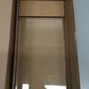 KES Glass Shelves for Bathroom 2 Pack, 16 Inch Tempered Glass Floating Shelves Wall Mount Matte Black, BGS3201S40-BK-P2