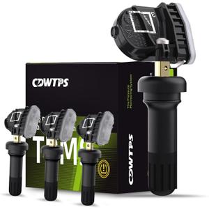 CDWTPS TPMS Sensor GM 4-Pack, 315MHZ Tire Pressure Monitor System for Chevy Silverado GMC Buick Cadillac Hummer Pontiac GM SAAB Saturn Replace#13598771,13598772,13586335,13581558,20923680