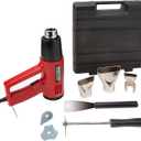 Master Appliance EC-200K Variable Temperature Heat Gun Kit, Heat Gun for Wire Connectors, Heat Gun Kit for Paint Stripping, 120V, 10 Amps, 1200W - USA Company
