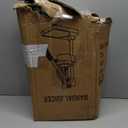 Manual Cast Iron Citrus Juicer, Commercial Hand Press, Heavy Duty Countertop Squeezer for Fresh Orange Lemon Juice, Stable When Pressed, Easy to Use & Clean (Black)