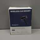 Wireless Car Charger, 15W Fast Car Mount Charger for iPhone 17/16/15/14/13/12/11/10/9/8 Series & Samsung, Auto-Clamping Magnetic Car Phone Holder with Fast Charging for Car & Home Use,Black