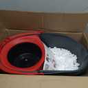 O-Cedar EasyWring Microfiber Spin Mop & Bucket Floor Cleaning System + 2 Extra Refills, Red/Gray