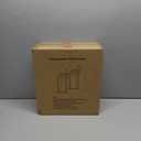 Outdoor Wall Light Fixtures, Exterior Waterproof Wall Lanterns, Porch Sconces Lighting with E26 Sockets & Glass Shades, Modern Matte Black Outside Lights for Patio Front Door Entryway Garage, 2-Pack