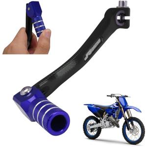 JFG RACING Motorcycle Folding Gear Shifter Shift Lever Pedal CNC Universal for YZ TTR PW 50cc - 125cc CRF XR RM KX KLX SSR Apollo TAO TAO SDG Dirt Pit Bike Blue