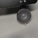 Over Sink Shelf with Walnut, 15.7" Tool-Free Organizer, Strong Suction Cup Rack with Easy Drainage for Kitchen & Bathroom