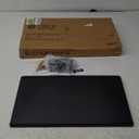 Stand Up Desk Store Compact Clamp-On Retractable Adjustable Height Under Desk Keyboard Tray | for Desks Up to 1.5" (Small, 24.5" Wide) (Black)