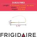 GENUINE Frigidaire 316217002 Oven Temperature Probe