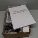 RUNTOP Floor Lamp with Shelves, Modern Shelf Lamp for Display Storage, 3 Color Temperature Wood Narrow Standing Corner Lamp with 8W Bulb for Living Room Decor, Bedroom, Office, Home Decor(Brown)