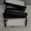 50W LED Black Lights for Glow Party - Waygor IP65 Waterproof UV Blacklight Floodlight 395nm Blacklight Spotlight Purple Black Light Flood Light Fluorescent UV Lights Lamp for Halloween Decor (Pack of 8)